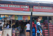 Investigation is ongoing to identify the robbers who ransacked this store in Barangay Jalaud Norte, Zarraga, Iloilo yesterday. PANAY NEWS PHOTO