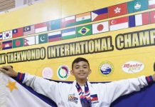 Ilonggo jins nab medals in online taekwondo tilt Cyd Edryc Esmaña of Iloilo MVP Taekwondo Gym is a gold medalist in the Recognized Individual Blackbelt male Poomsae category of the World Taekwondo Asia Online Poomsae Open Championship on Tuesday. ILOILO MVP TAEKWONDO GYM