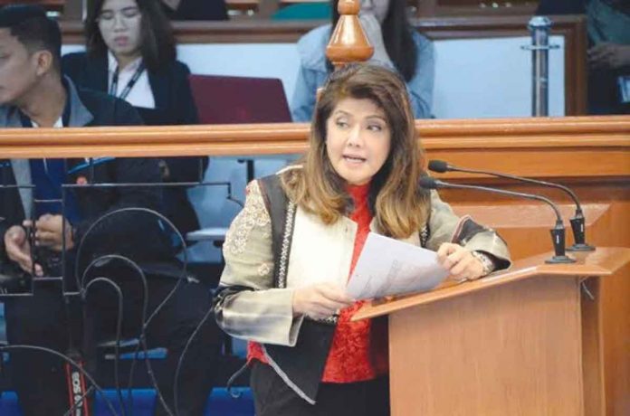 “We need a job recovery strategy, not just a show of sympathy. Ayuda can be more than just a cash dole-out that’s sustainable and more productive,” says Senator Imee Marcos.