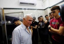 Israeli forces kill 4 Palestinians in West Bank clash People react at a morgue after Israeli forces killed four Palestinians during clashes on Monday in Jenin, in the Israeli-occupied West Bank. REUTERS/MOHAMAD TOROKMAN