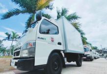 This is the P2.2-million refrigerated van procured by the provincial government of Iloilo. Vaccines for coronavirus disease 2019 would be stored here. PANAY NEWS PHOTO
