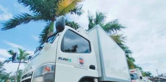 This is the P2.2-million refrigerated van procured by the provincial government of Iloilo. Vaccines for coronavirus disease 2019 would be stored here. PANAY NEWS PHOTO