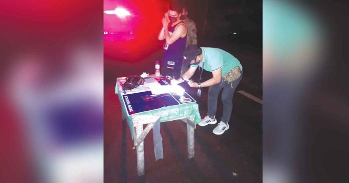 shabu Two sachets of suspected shabu were recovered from this man whom the police arrested for alarm and scandal in Barangay 2, Bacolod City on Aug. 25. POLICE STATION 2/BCPO