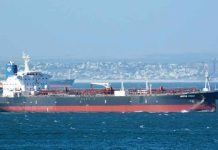 The Mercer Street was attacked off the coast of Oman on Thursday, and two on board were killed. JOHAN VICTOR VIA REUTERS