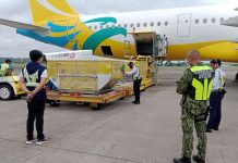 More doses of Sinovac and Moderna vaccines against coronavirus disease 2019 arrive at the Iloilo Airport. CAAP Iloilo International Airport