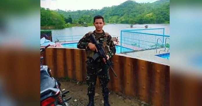 slain-soldier Corporal Frederick Villasis of the Philippine Army’s 12th Infantry Battalion entered the military service in 2012. On Aug. 11, 2021 he was shot to death by New People’s Army rebels.