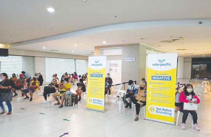 Cebu-Pacific Cebu Pacific implements the Test Before Boarding program for passengers bound for Hong Kong as part of the airline’s multi-layered approach to ensure everyJuan will fly safely.