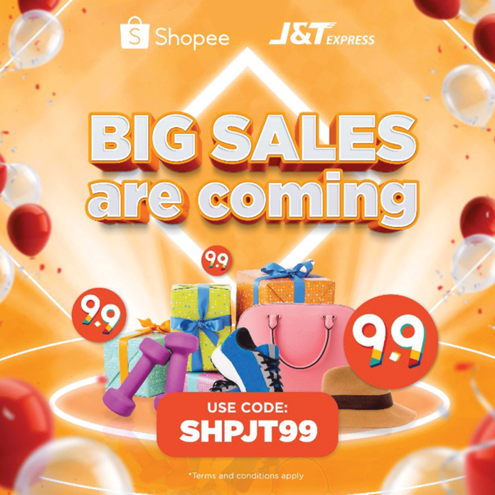 J-and-T J&T Express, Shopee kickstart holiday season with biggest Double-Day deals, free shipping vouchers