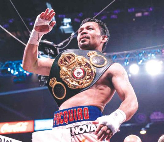 Manny Pacquiao captured world championships in the flyweight, super bantamweight, super featherweight, lightweight, super lightweight, welterweight, super welterweight and bantamweight divisions.