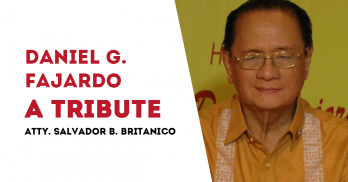 Atty. Salvador “Buddy” Britanico is a former congressman representing the BANAT party-list and Ilonggo delegate to the 1973 Constitutional Convention, a member of both Interim and regular Batasang Pambansa, and also served as Deputy Minister (equivalent to present Undersecretary) of Education.