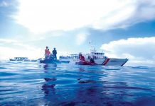 PCG wraps up retrieval ops on sunken Negros fishing boat Divers during a search and retrieval operation on the sunken F/V St. Peter the Fisherman II off the coast of Carles, Iloilo. CDRRMO CADIZ