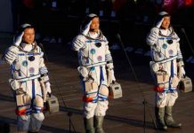3 crew leave China’s space station for Earth after 90 days Photo courtesy of Reuters