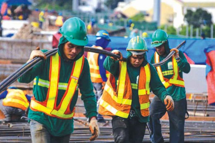 dole According to the Department of Labor and Employment, the construction industry had a net employment generation of 100,000 or more for 2021. Construction was likewise the leading industry in the July 2021 labor force survey, followed by administrative support and service activities, professional, scientific and technological activities, and the manufacturing sector. ABS-CBN NEWS
