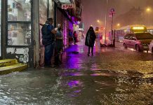 New York declares state of emergency over ‘brutal flooding’ People make their way in rainfall from the remnants of Hurricane Ida in Bronx, New York City. DAVID DEE DELGADO/GETTY IMAGES