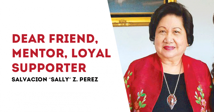 Former governor Salvacion “Sally” Zaldivar Perez served Antique for three straight terms, from 2001 to 2010. Prior to being elected the first woman governor of her province, she was Undersecretary of the President for Liaison with the Senate. She chaired the Antique Development Foundation and was a founding trustee of the Evelio B. Javier Foundation.