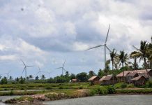 EO 21 to hasten offshore wind projects – DOE This wind farm in San Lorenzo, Guimaras generates power. It is connected to the Visayas Grid through the transmission system of the National Grid Corp. of the Philippines. PN PHOTO