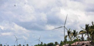This wind farm in San Lorenzo, Guimaras generates power. It is connected to the Visayas Grid through the transmission system of the National Grid Corp. of the Philippines. PN PHOTO