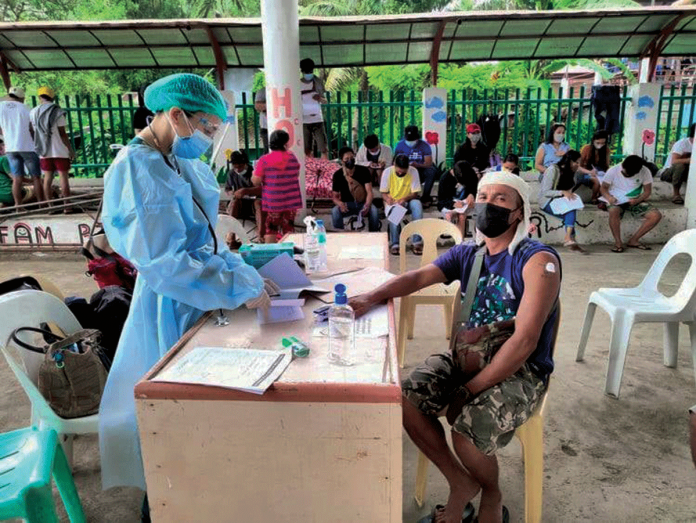 sta-barbara-vax In Barangay Balabag, Santa Barbara, Iloilo 175 residents availed themselves of free anti-coronavirus jabs on Sept. 8. LGU SANTA BARBARA