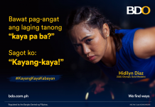 Hidilyn Diaz joins BDO as its champion for financial education