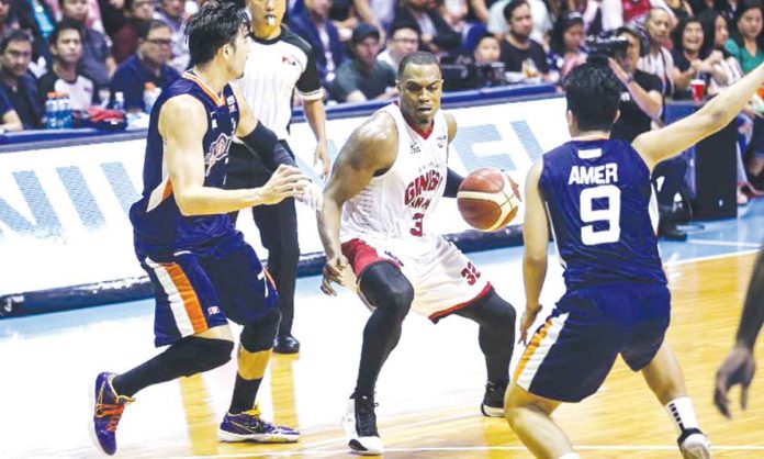 PBA Justin Brownlee and Barangay Ginebra San Miguel Kings are the last PBA team to win in an import-laden conference. PBA PHOTO