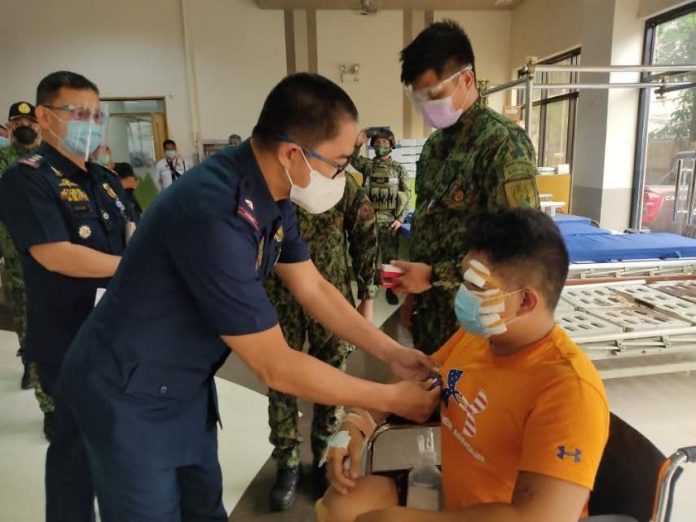 PRO-6 honors cops hurt in Tubungan blasts PRO6 Public Information Office
