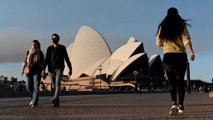 australia Next month, Australia will end its international travel ban. GETTY IMAGES