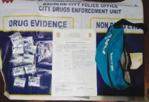 These were the items recovered in a buy-bust operation in Barangay Banago, Bacolod City on Oct. 14. CDEU/BCPO