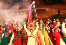 Coronavirus-delayed world fair opens The Expo 2020 opened with a colorful ceremony on Thursday evening. REUTERS