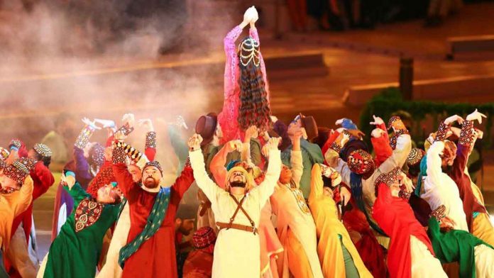 The Expo 2020 opened with a colorful ceremony on Thursday evening. REUTERS