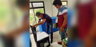 More vaccines against coronavirus disease have been released to Guimaras by the Department of Health. This latest delivery is the US-made Moderna. PHOTOS FROM GUIMARAS PROVL’ GOV’T