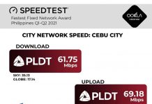 Cebu City’s fastest internet: PLDT bags four-peat Ookla® Speedtest Awards
