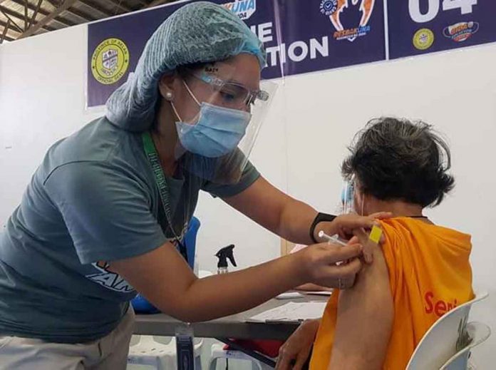 region-aklan-vax The provincial government of Aklan targets to vaccinate 70 percent of its eligible population by the end of December this year. AKLAN PROVINCIAL HEALTH OFFICE PHOTO