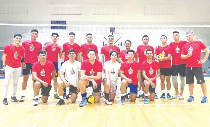 sports-basilan The Basilan Steel Spikers Amin-Anak Mindanao partylist volleyball team is getting ready for its first tournament as a volleyball club. PHOTO COURTESY OF JACKSON CHUA