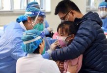 Over 84M Chinese children vaccinated vs. Covid-19 Photo courtesy of Xinhua/Ren Chao