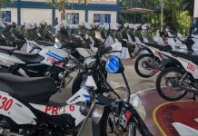 These motorcycles will be used by a new group of Capiz policemen tasked to go after illegal drugs targets, avert activities of motorcycle-riding criminals and ensure heightened police visibility in strategic areas. PIA-CAPIZ PHOTO