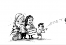 Editorial Cartoon for December 23, 2021.