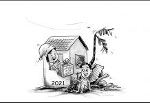Editorial Cartoon for December 27, 2021.