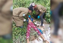 Man found dead Authorities secure the body of a man found dead at the Reclamation Area in Barangay 2, Bacolod City yesterday morning. POLICE STATION 2/BCPO