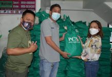 PCSO GRANTS PCU 585 FOOD PACKS FOR GLOBAL COMMUNITY PROJECT