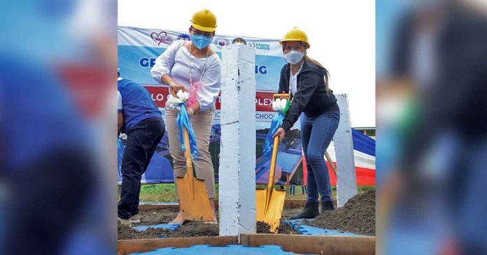 pro-people-projects Raisa Treñas, representing her father Mayor Jerry Treñas, and Iloilo City’s Cong. Julienne “Jam-jam” Baronda lead the groundbreaking for the construction of the P200-million Iloilo City Sports Center at Jalandoni Memorial National High School in Lapuz district. The multi-year project with an initial budget of P50 million will be a home to world-class sports facilities and topnotch coaches and trainers and is expected to produce champions.