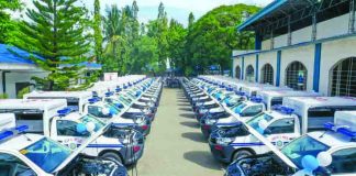 These new police patrol cars – blessed on Dec. 14, 2021 in Camp Delgado in Iloilo City – will add to the police’s visibility and response to crimes, according to the Police Regional Office 6. PRO-6 PHOTO