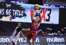 Purefoods rule PBA 3×3 4th leg Bacolodnon Nico Paolo Javelona of Purefoods TJ Titans goes for a layup. PBA MEDIA BUREAU