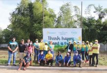 THINK HAPPY, PLANT A TREE