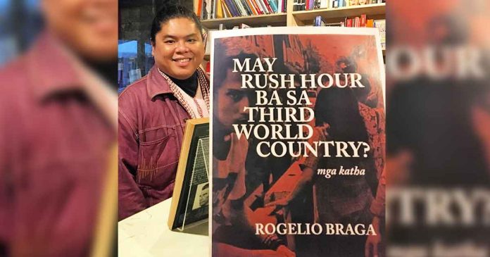 Filipino-playwirght Rogelio Braga. Photo courtesy of Warren Hallet-Cousins.