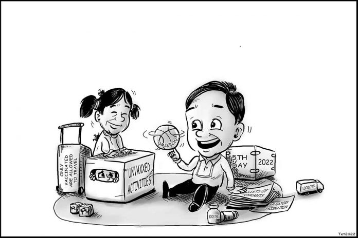 Editorial Cartoon for January 5, 2022.