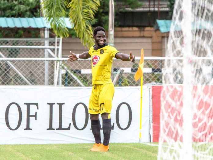 sports-robert-lopez-pic Robert Lopez Mendy was last seen in a Kaya-Iloilo shirt during their championship run in the 2018 Copa Paulino Alcantara. He then moved overseas and also had stints with Kaya-Iloilo rival Ceres-Negros FC. PHOTO COURTESY OF KAYA-ILOILO