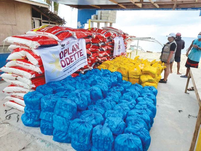 World Wildlife Fund Philippines and Philippine Disaster Resilience Foundation (PDRF), funded by CocaCola Foundation Philippines Inc., distributed sacks of rice and relief goods to support residents of Anajawan Island in Surigao del Norte
