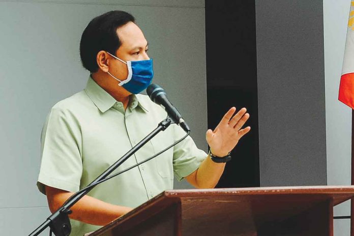 “The alert level system is about the management of high-risk activities and establishments,” says Gov. Arthur Defensor Jr. of Iloilo.