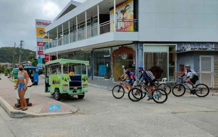 aklan Restrictions in Aklan are being relaxed. The province is now classified as “low risk” for coronavirus disease 2019 (COVID-19) infections.