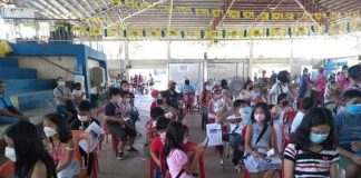 More than 50 kids received the vaccine in the launching ceremony of five to eleven children vaccination at Buenavista, Guimaras. Radyo Pilipinas Iloilo